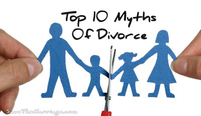 Top 10 myths about divorce.
